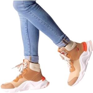 Sorel Kinetic RNEGD Conquest Hiking Boots Tawny Buff Womens 6.5 Trail Sneaker